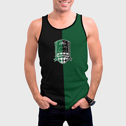 Майка-безрукавка мужская Кордоба - ФК Краснодар, цвет: 3D-черный — фото 2