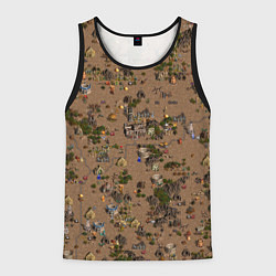 Майка-безрукавка мужская Земли Цитадели - Герои 3, цвет: 3D-черный