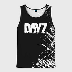 Майка-безрукавка мужская Dayz брызги красок, цвет: 3D-черный