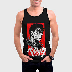 Майка-безрукавка мужская Берсерк аниме, цвет: 3D-черный — фото 2