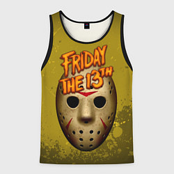 Майка-безрукавка мужская Джейсон Вурхиз, цвет: 3D-черный