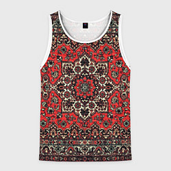 Майка-безрукавка мужская Пыльный ковёр, цвет: 3D-белый