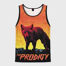 Майка-безрукавка мужская The Prodigy: Red Fox, цвет: 3D-черный