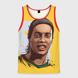 Мужская майка без рукавов Ronaldinho Art