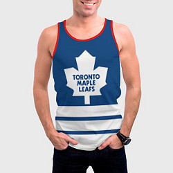 Майка-безрукавка мужская Toronto Maple Leafs, цвет: 3D-красный — фото 2