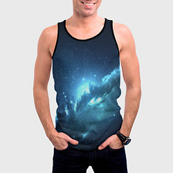 Майка-безрукавка мужская Atlantis Nebula, цвет: 3D-черный — фото 2
