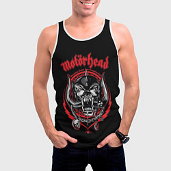 Майка-безрукавка мужская Motorhead, цвет: 3D-белый — фото 2