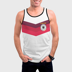Майка-безрукавка мужская Сборная Германии по футболу, цвет: 3D-черный — фото 2
