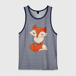 Мужская майка Лисичка