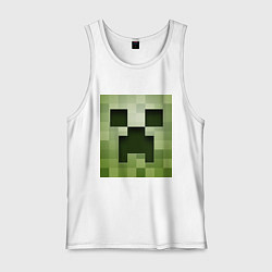 Мужская майка Мinecraft creeper