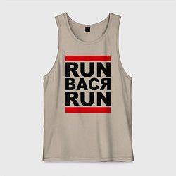 Мужская майка Run Вася Run