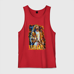 Мужская майка Cobain Art