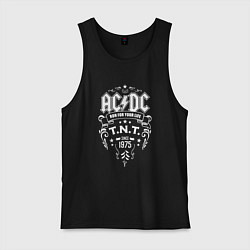 Майка мужская хлопок AC/DC: Run For Your Life, цвет: черный