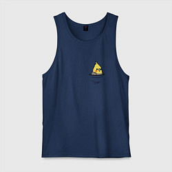 Мужская майка Попугай в кармане