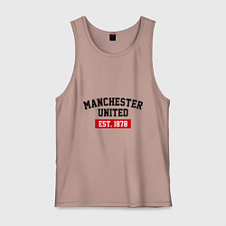 Мужская майка FC Manchester United Est. 1878