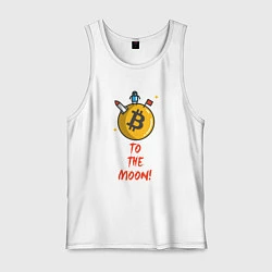 Мужская майка To the moon!