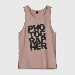 Мужская майка Фотограф