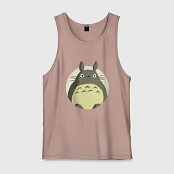 Мужская майка Тоторо удивленный