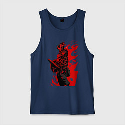 Майка мужская хлопок Убийца гоблинов, цвет: тёмно-синий