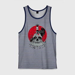 Мужская майка Ворон