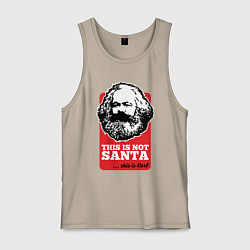 Мужская майка Это не санта, это Карл