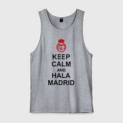 Мужская майка Keep Calm & Hala Madrid