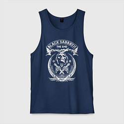 Майка мужская хлопок Black Sabbath: The End, цвет: тёмно-синий