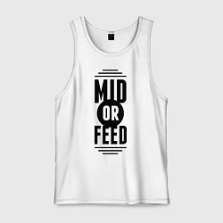 Мужская майка Mid or feed