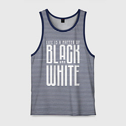 Мужская майка Juventus: Black & White
