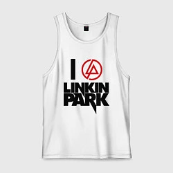 Мужская майка I love Linkin Park