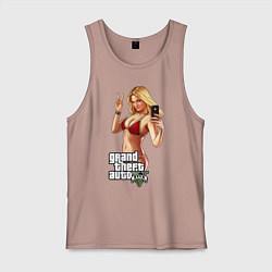 Мужская майка GTA V: Selfie