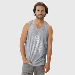 Майка мужская хлопок ОДНИ ИЗ НАС 2, цвет: меланж — фото 2