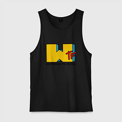 Мужская майка WTF happened to music