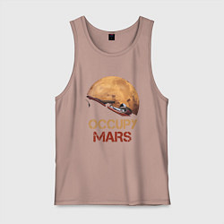 Мужская майка Захватить Марс