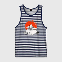 Мужская майка Гора Фудзияма