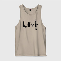 Мужская майка Banksy LOVE