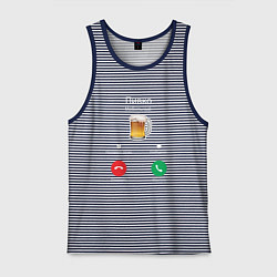 Мужская майка Пиво