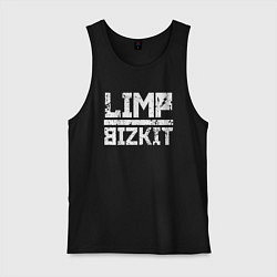 Майка мужская хлопок LIMP BIZKIT, цвет: черный