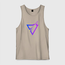 Мужская майка Liquid Triangle