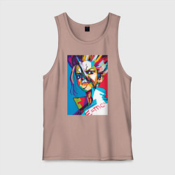 Мужская майка EMC2 Аниме Доктор Стоун