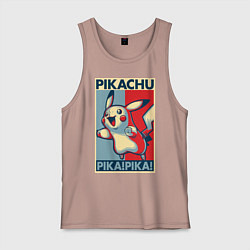 Мужская майка Пикачу