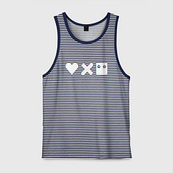 Мужская майка LOVE DEATH ROBOTS GLITCH