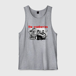 Майка мужская хлопок The Cranberries, цвет: меланж