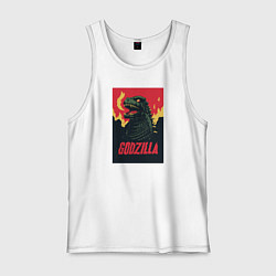 Мужская майка Godzilla