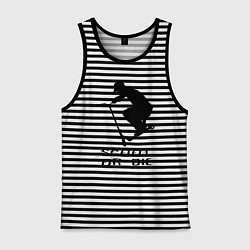 Мужская майка Самокат фристайл трюк экстрим