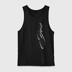 Майка мужская хлопок Егор, цвет: черный