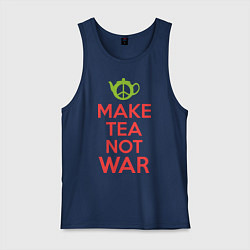 Мужская майка Make tea not war