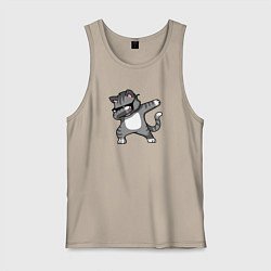 Мужская майка Котик dub