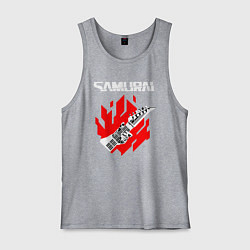 Мужская майка CYBERPUNK 2077 SAMURAI