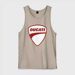 Мужская майка Ducati Logo Дукати Лого Z